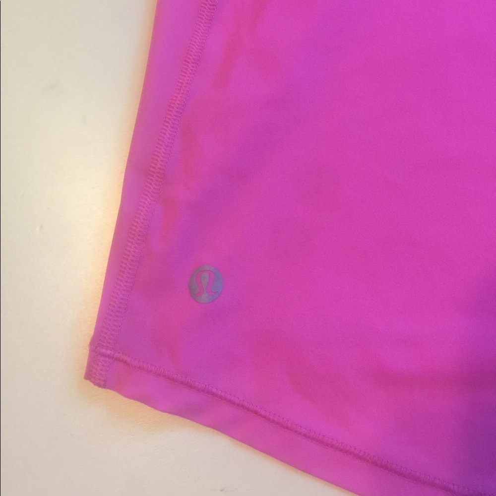 Lululemon Pink And White Mesh Tank. - image 6